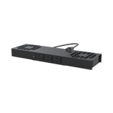 Kit de 2 Ventiladores (12 x 12 cm) con 3 Tomas de Corriente 110 Vca/50 Hz con Clavija. - SILYMX
