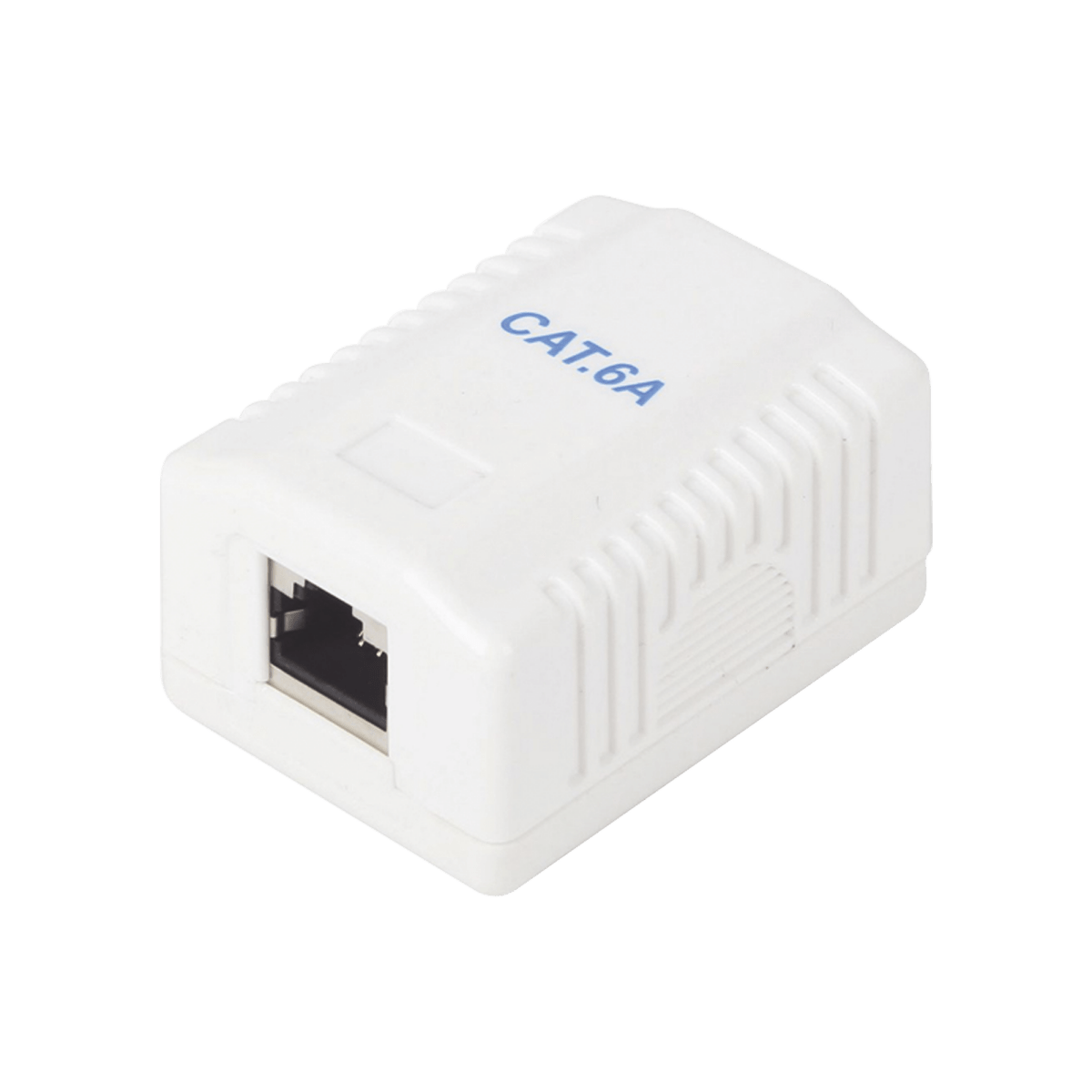 Caja de pared con 1 puerto, incluye 1 jack STP Cat6A - SILYMX