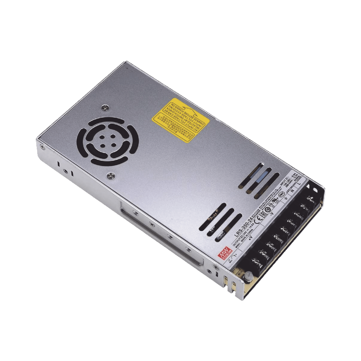 Fuente de Poder Industrial Conmutada 350W de Potencia, 24Vcc, 14.6A - SILYMX