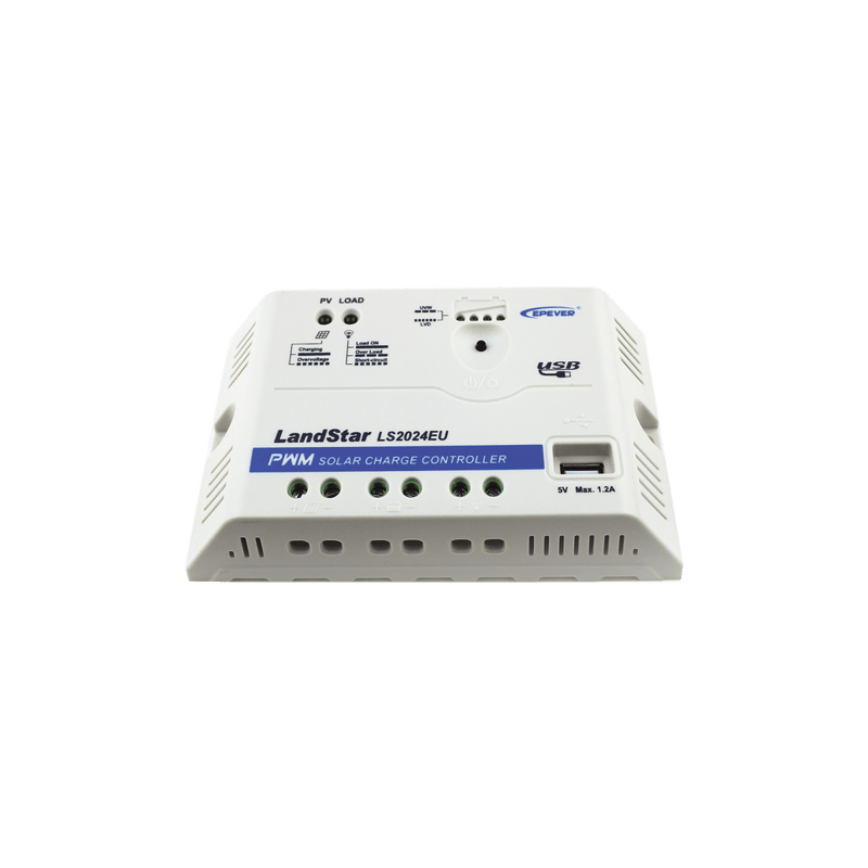 Controlador Solar EPEVER PWM 12/24 V 20 A Salida USB LS-2024-EU - SILYMX