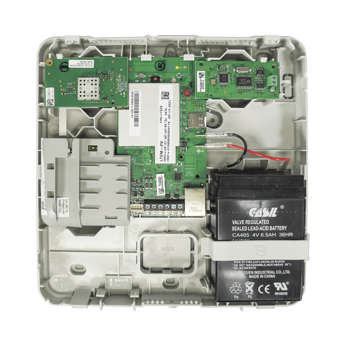 Comunicador Dual, GSM y Ethernet compatible con paneles DSC e Interlogix - SILYMX