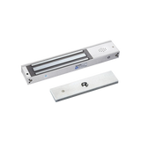 Chapa magnética 600Lb con Buzzer de alarma de puerta abierta / LED indicador de estado / Sensor de estado de placa/ Libre de Magnetismo Residual - SILYMX