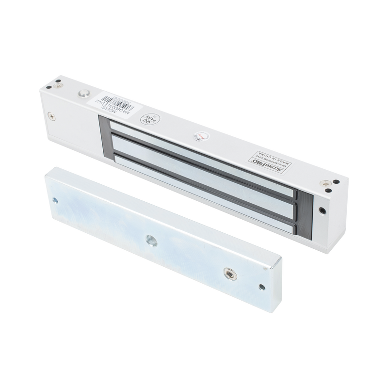 Chapa magnética 600 lbs con LED Ultra-brillante/ Libre de Magnetismo Residual / Sensor de estado de la placa - SILYMX