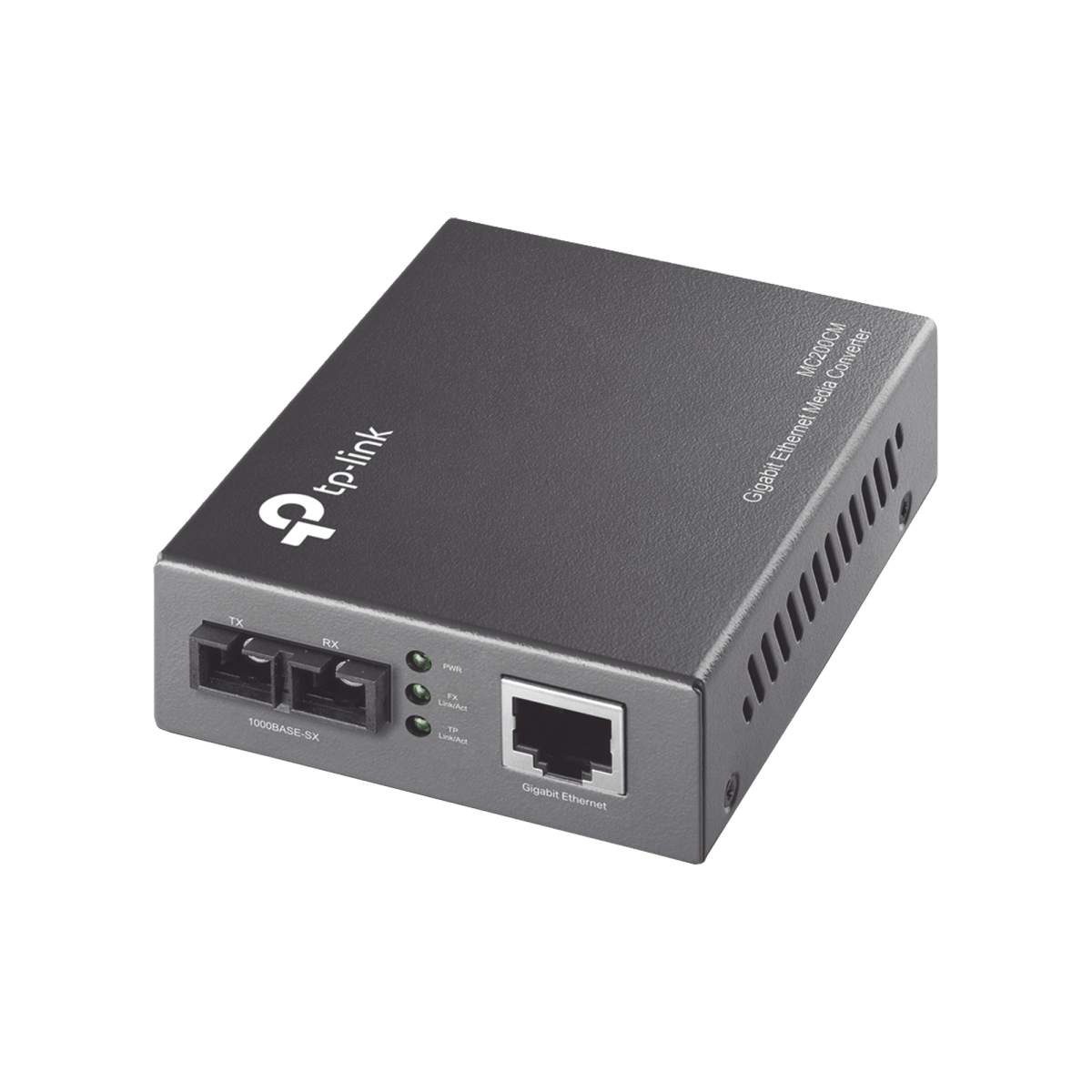 Convertidor Multimedia Multi-modo, 1 puerto RJ45 1000 Mbps, conector de fibra SC, hasta 500 M - SILYMX