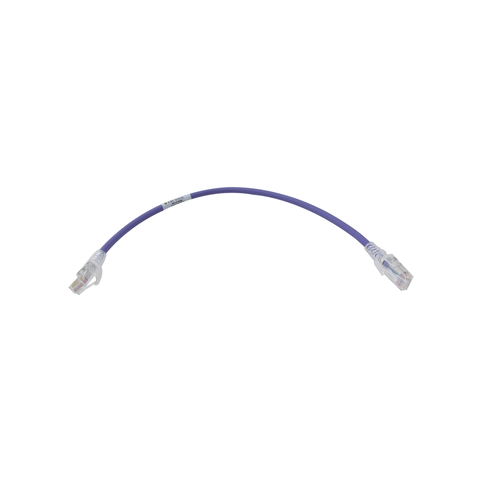 Patch Cord MC6 Modular Cat6 UTP CM/LS0H 1ft Color Violeta - SILYMX