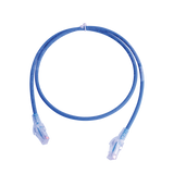 Patch Cord MC6 Modular Cat6 UTP CM/LS0H 3ft Color Azul Versión Bulk (Sin Empaque Individual) - SILYMX