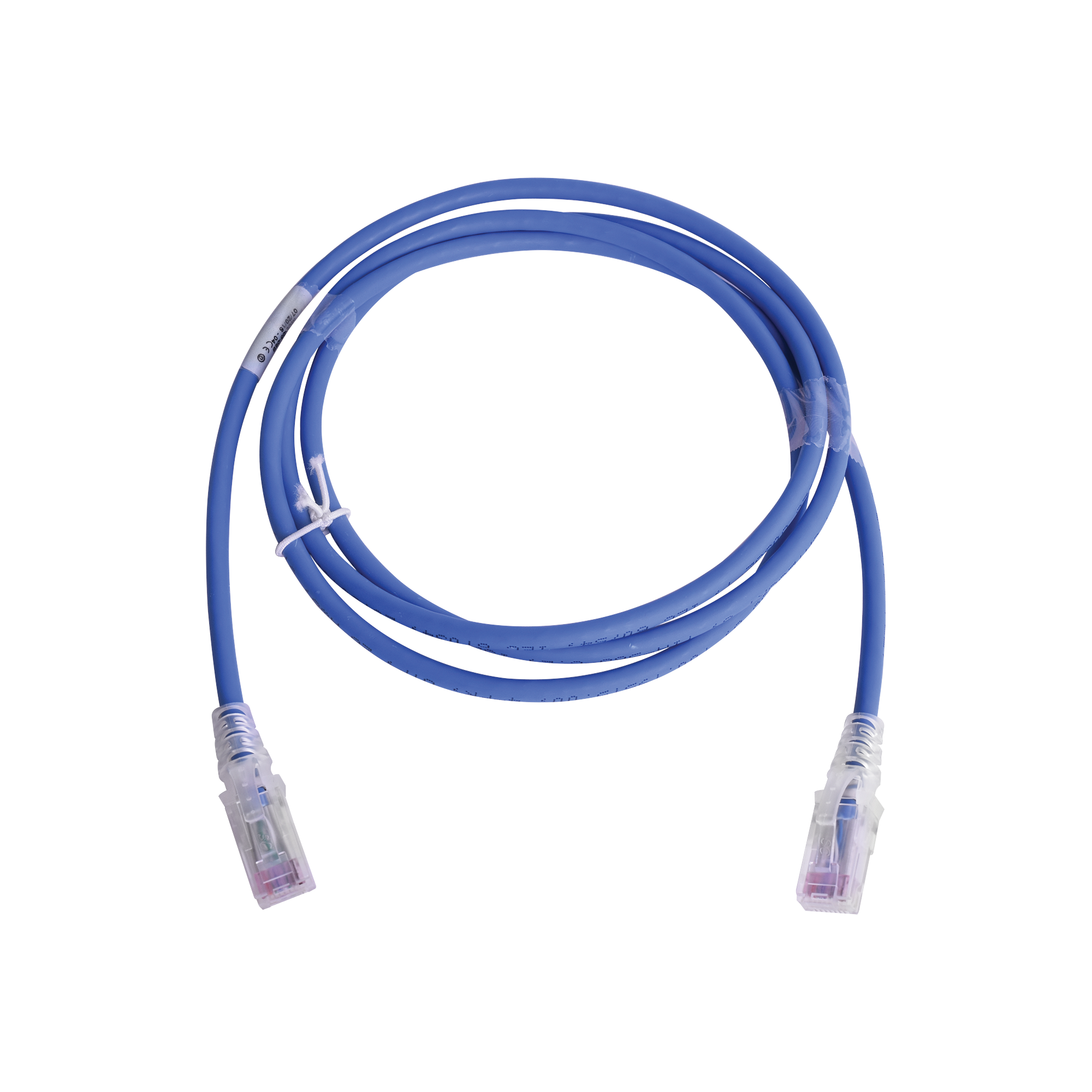 Patch Cord MC6 Modular Cat6 UTP CM/LS0H 5ft Color Azul Versión Bulk (Sin Empaque Individual) - SILYMX