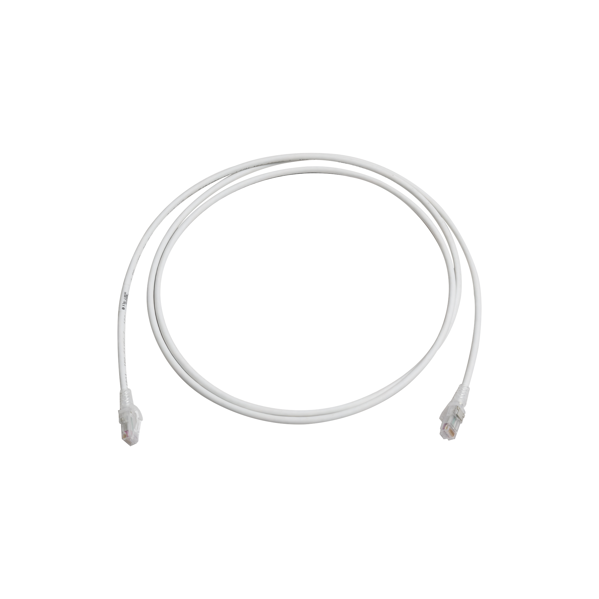 Patch Cord MC6 Modular Cat6 UTP CM/LS0H 7ft Color Blanco - SILYMX