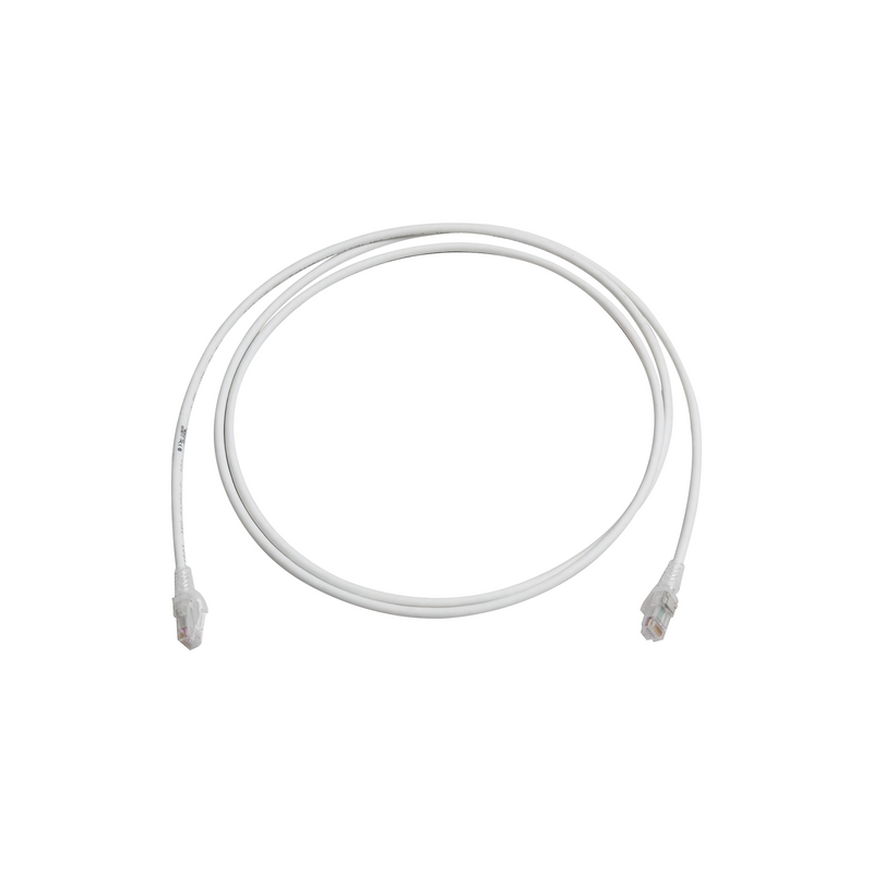 Patch Cord MC6 Modular Cat6 UTP CM/LS0H 7ft Color Blanco - SILYMX