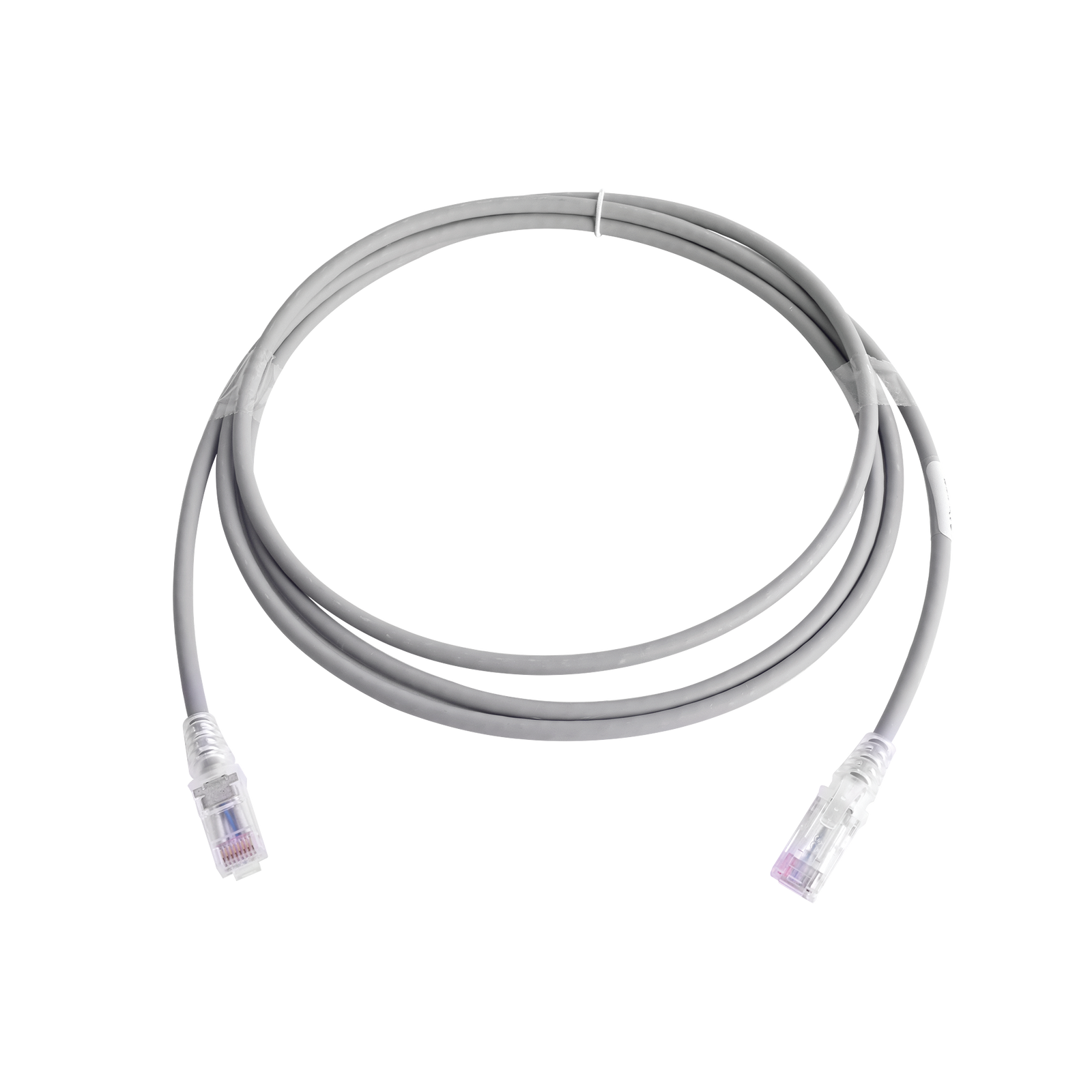 Patch Cord MC6 Modular Cat6 UTP CM/LS0H 7ft Color Gris Versión Bulk (Sin Empaque Individual) - SILYMX
