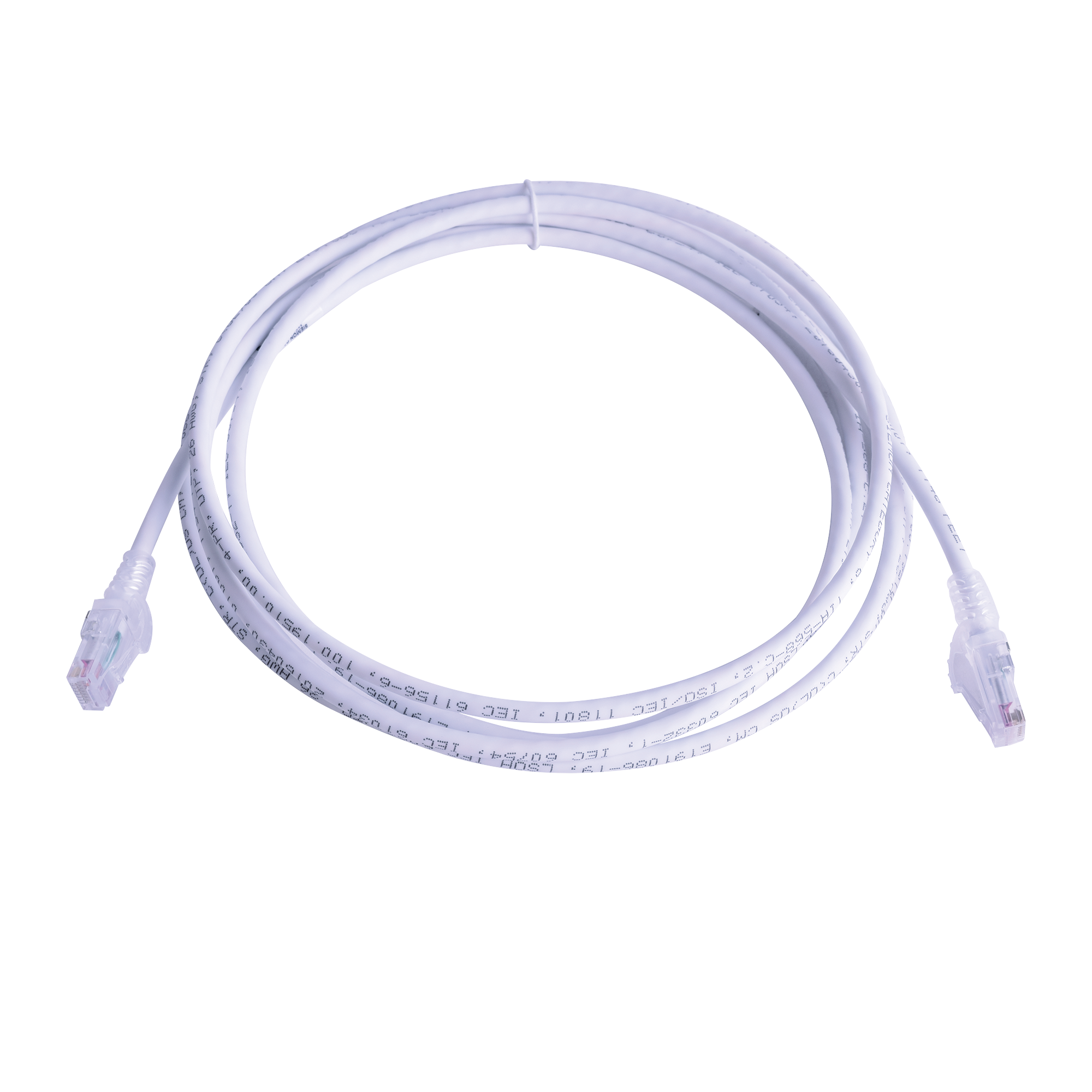Patch Cord MC6 Modular Cat6 UTP CM/LS0H 15ft Color Blanco - SILYMX