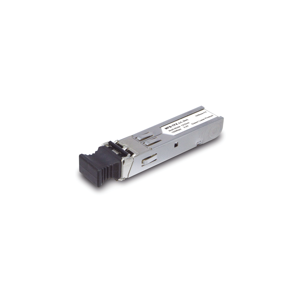 Tranceptor mini-Gbic SFP 100Mbps LC 1310nm para fibra Mono Modo 20 Km