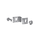 Kit 1 Charofil para unir tramos de charolas, con acabado ElectroZinc MG-51-KIT1EZ - SILYMX