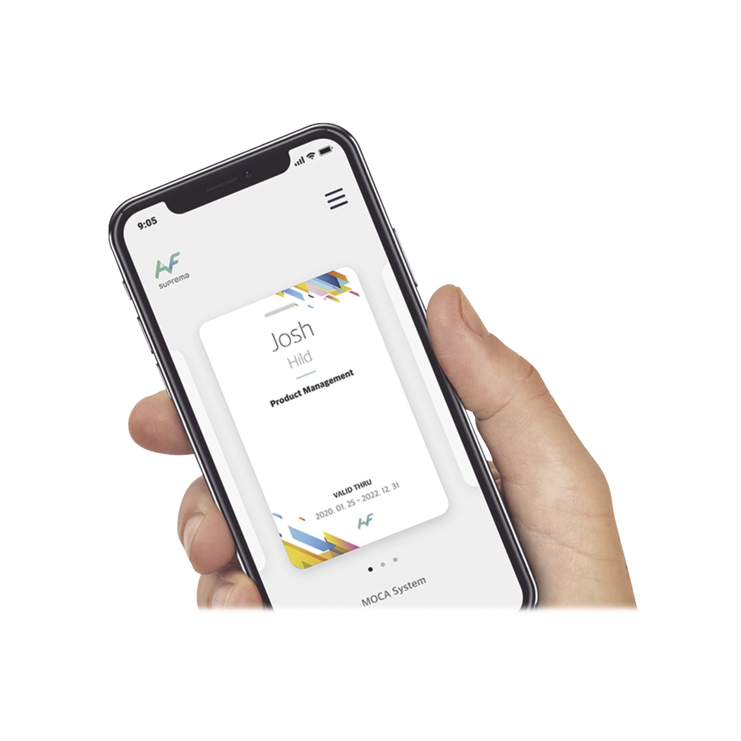 Tarjeta Virtual / para uso con su SMARTPHONE / compatible con todos los lectores SUPREMA que soporten Bluetooth - SILYMX