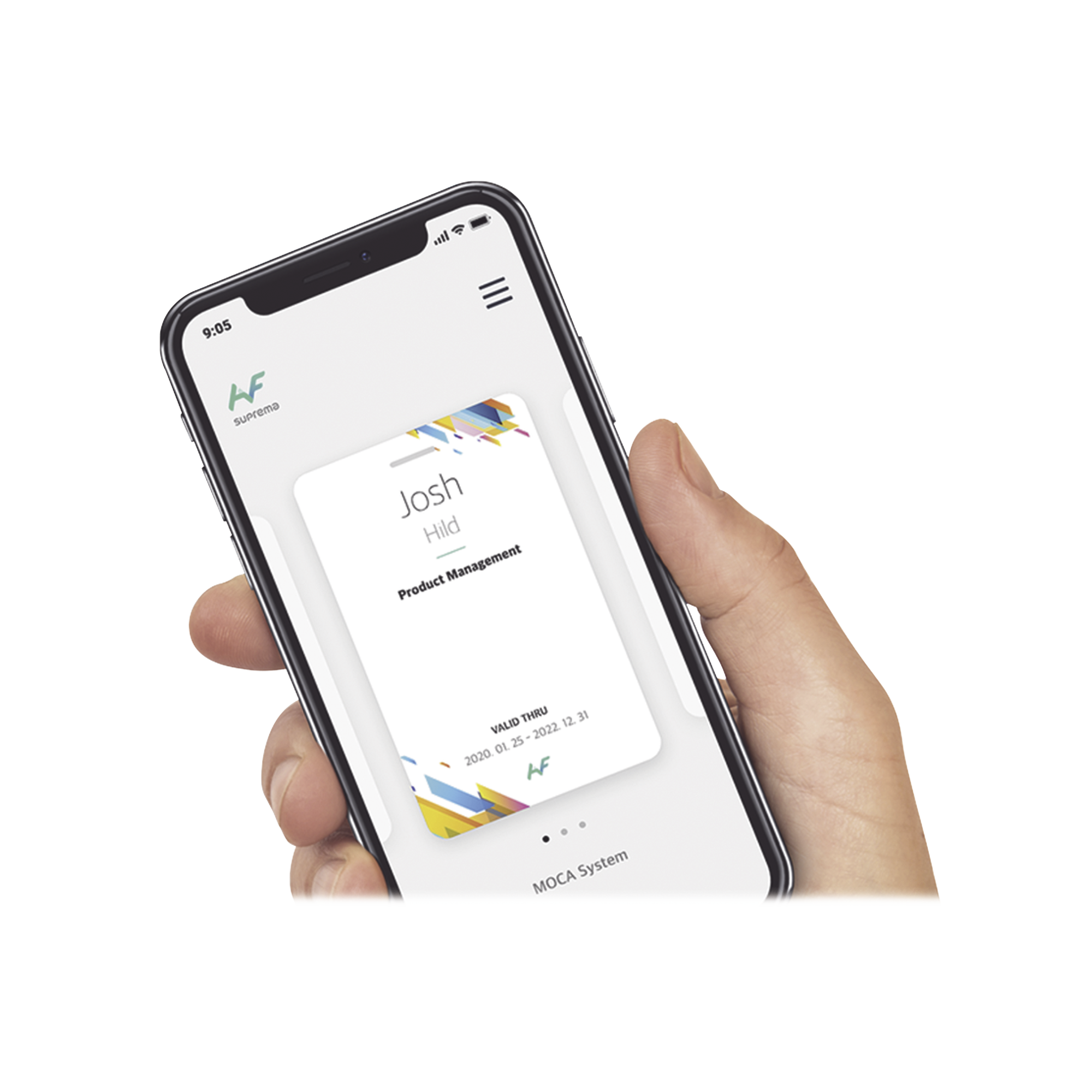 Tarjeta Virtual / para uso con su SMARTPHONE / compatible con todos los lectores SUPREMA que soporten Bluetooth - SILYMX