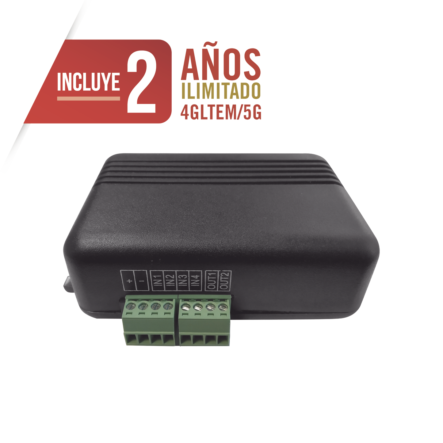 Controlador 4GLTEM / 4 ENTRADAS Y 2 SALIDAS / 2 AÑOS ILIMITADOS INCLUIDOS / Activacion Remota /Notificacion PUSH e EMAIL / APP SIN COSTO / Soporte para Reporte a Central de Alarma - SILYMX