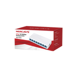 Switch no administrable para escritorio 8 puertos 10/100 Mbps - SILYMX