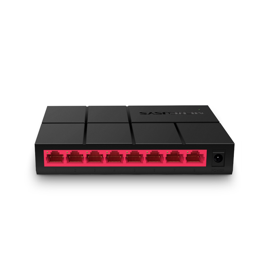 Switch no administrable para escritorio de 8 puertos 10/100/1000 Mbps