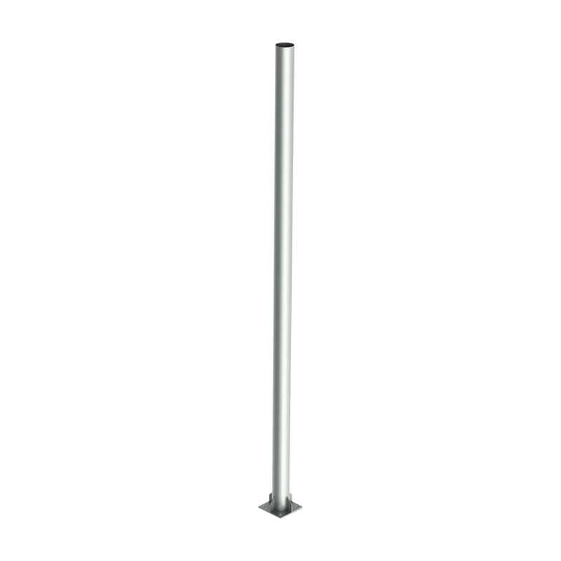 Poste de Acero Galvanizado para Videovigilancia, 6 m de altura. - SILYMX