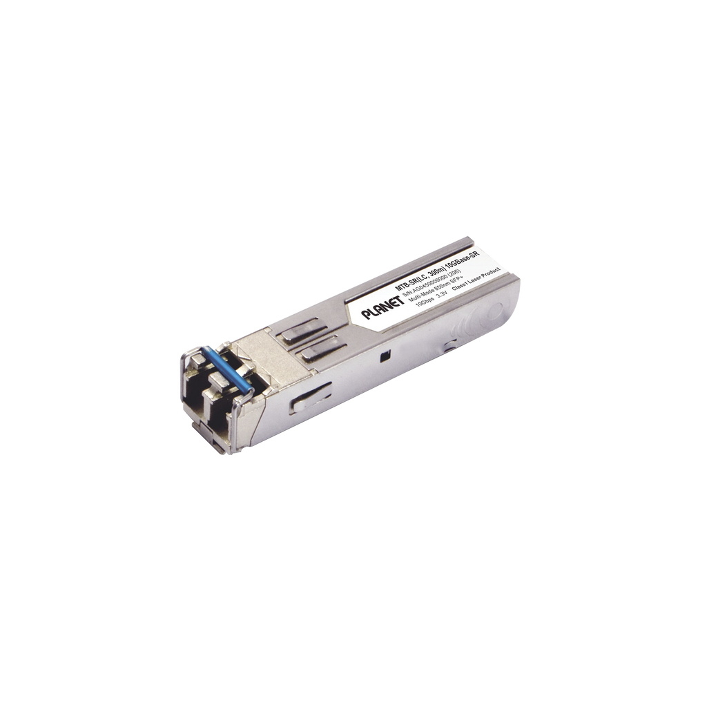 Tranceptor Industrial mini-Gbic SFP+ 10G LC 850nm Para Fibra Multi Modo, Hasta 300 m - SILYMX