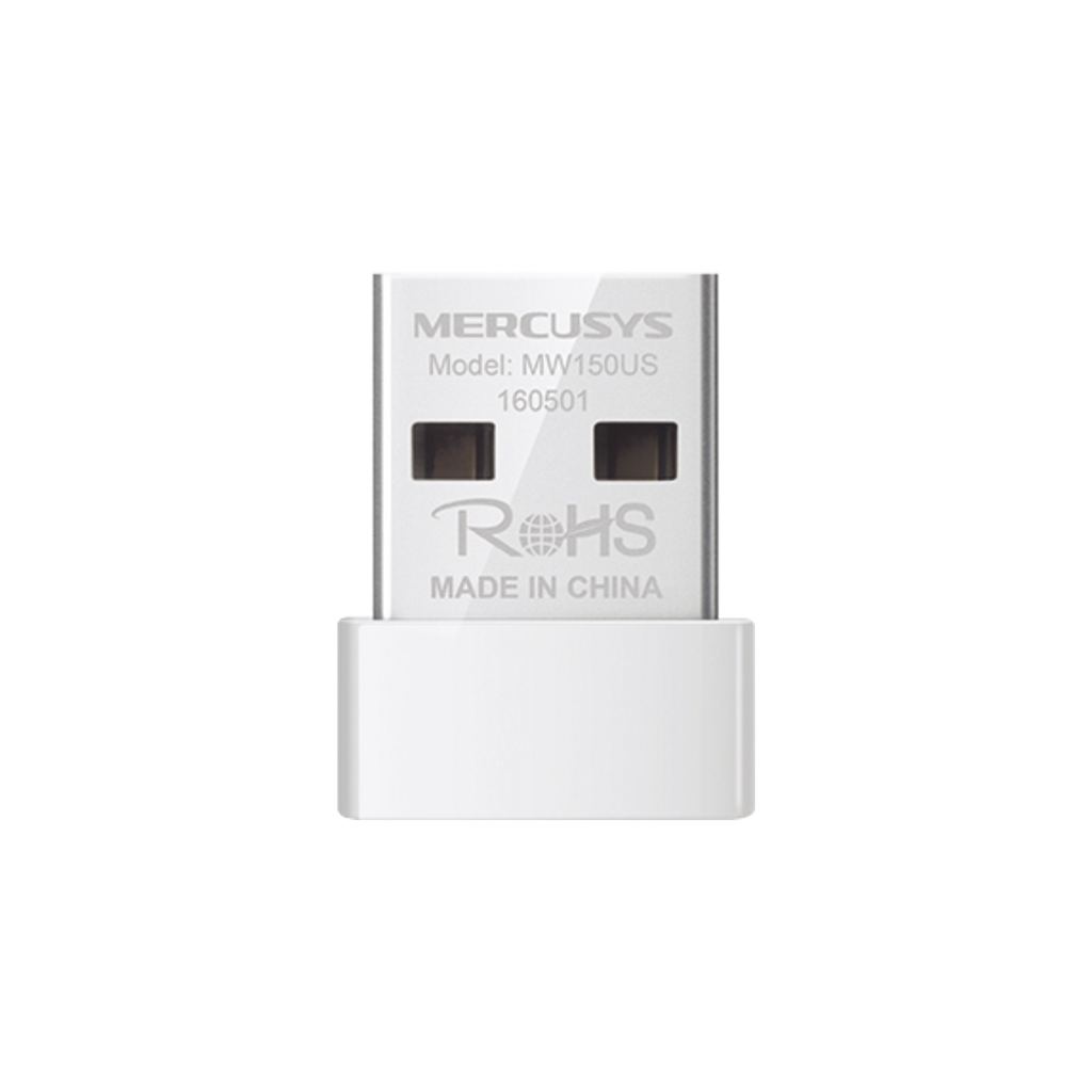 Adaptador inalámbrico N USB 2.0 de 150 Mbps 2.4 GHz con 1 antena interna - SILYMX