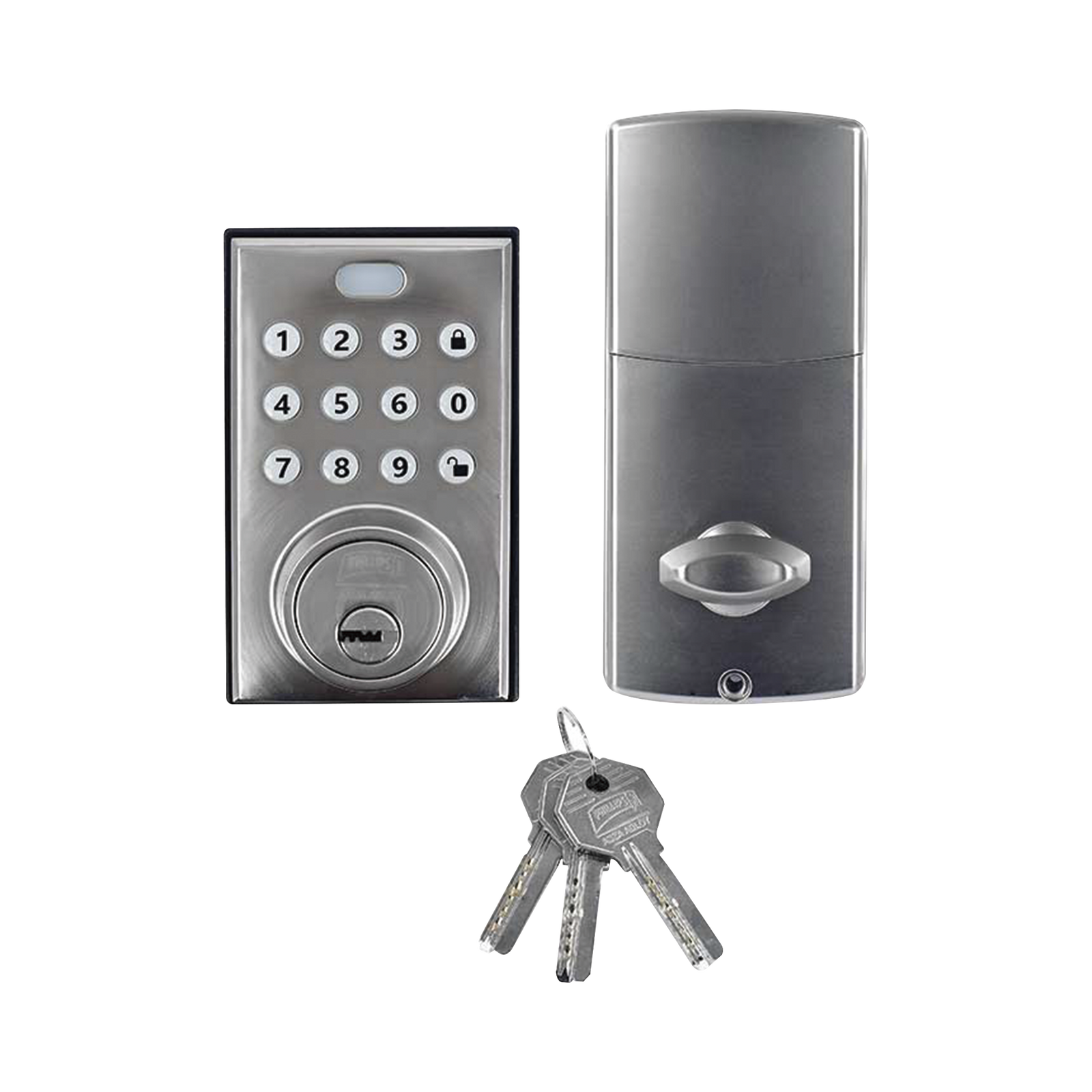 Cerrojo Digital PCD 265 / Apertura con Teclado o Llave / 50 usuarios/ Izq o Derecha - SILYMX