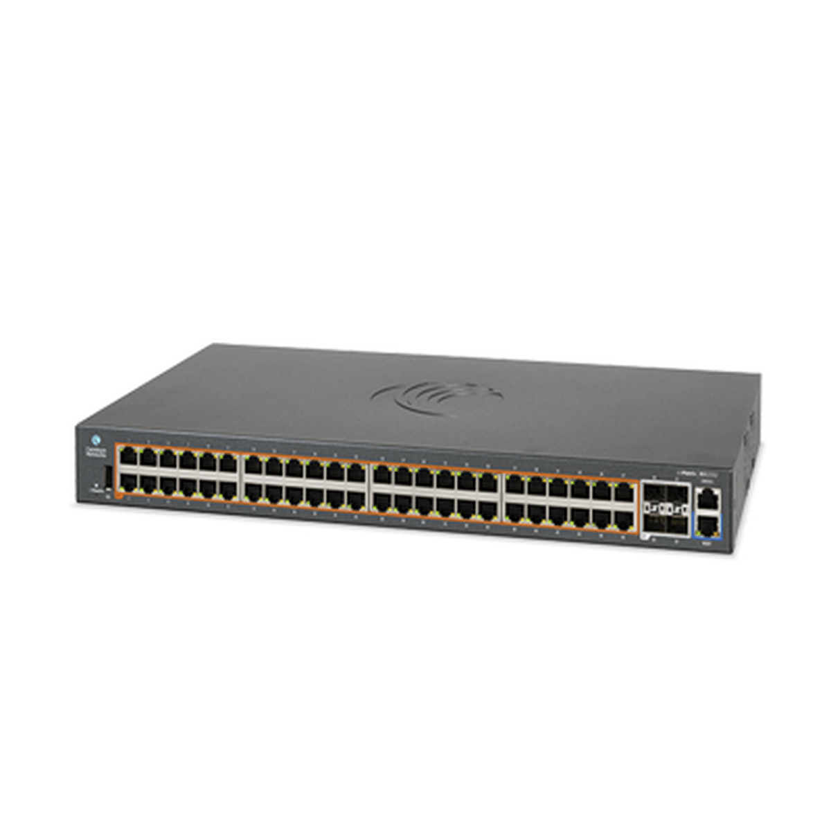 Switch PoE cnMatrix EX2052-P 802.3af/at de 48 puertos Gigabit y 4 SFP+, Capa 3, 400 W, gestión en la nube - SILYMX