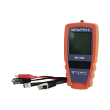 Probador Profesional para cable UTP, STP y Cable Coaxial (NETcat® Pro2) con Pantalla táctil retroiluminada - SILYMX