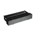 Organizador De Cables Horizontal Netmanager Doble (Frontal Y Posterior) Para Rack De 19In 2Ur