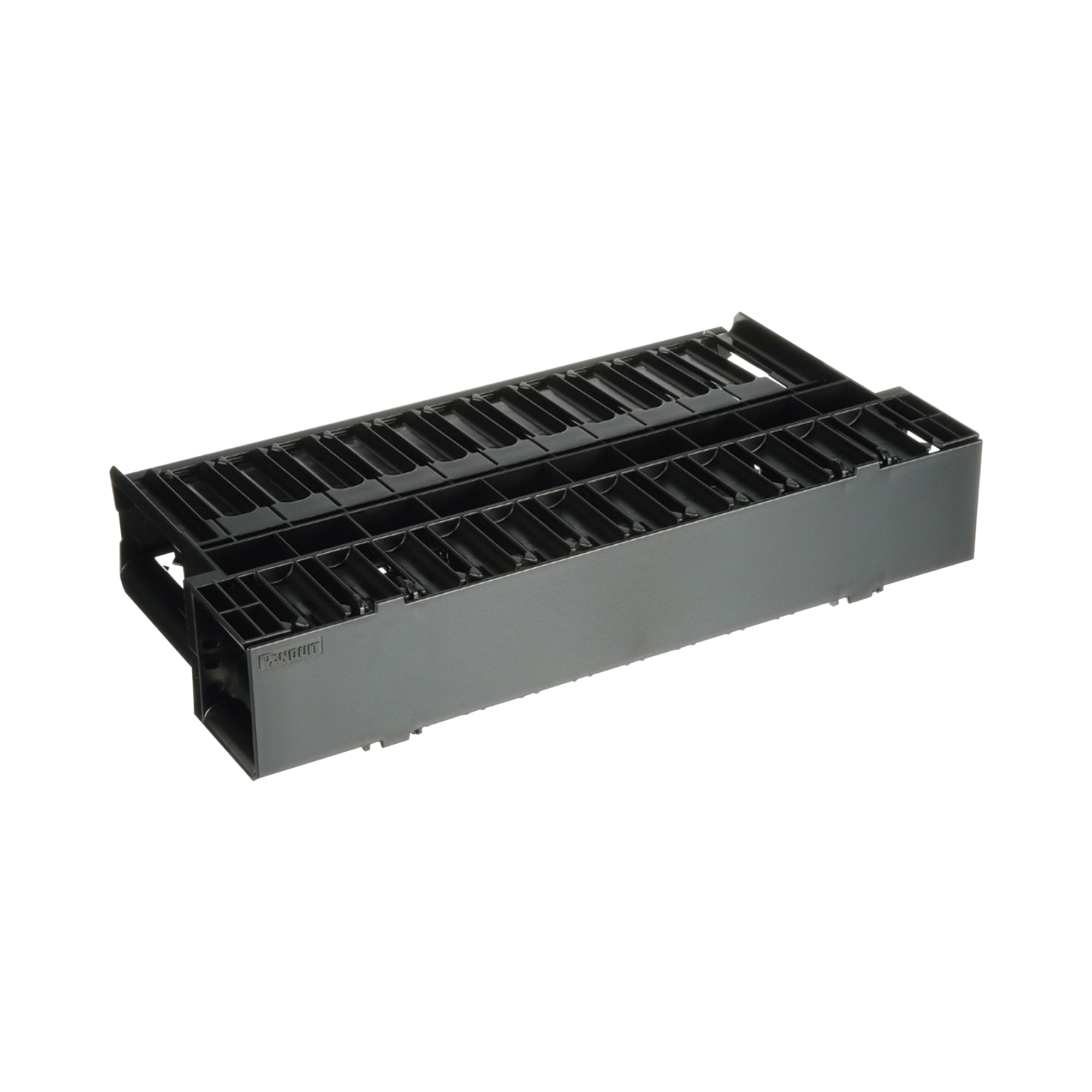 Organizador De Cables Horizontal Netmanager Doble (Frontal Y Posterior) Para Rack De 19In 2Ur - SILYMX