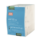 Fuente de Poder Industrial de 480W, salida 48 VCD, para montaje en riel Din - SILYMX