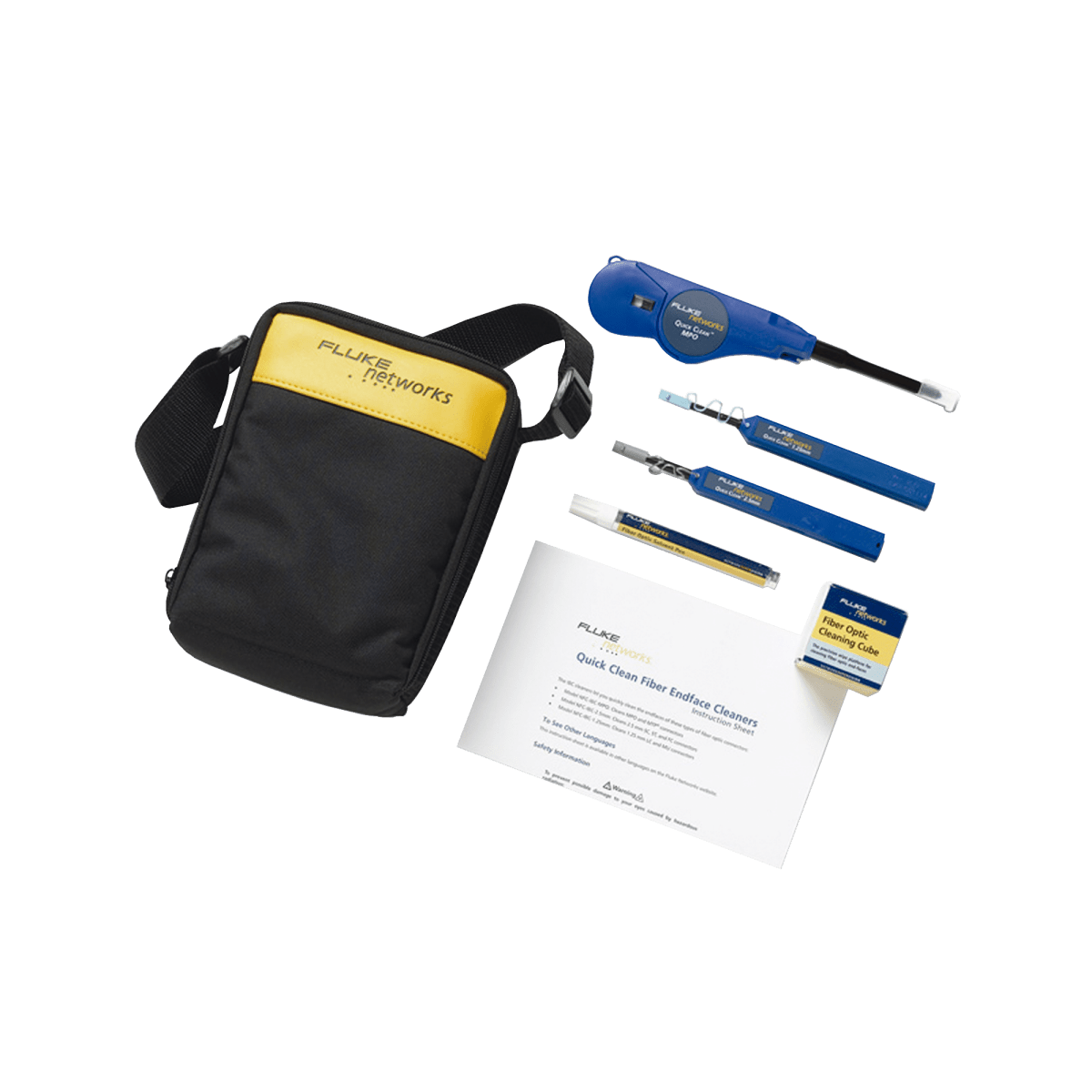 Kit Avanzado de Limpieza de Fibra Óptica, Para 2150 Procesos de Limpieza - SILYMX