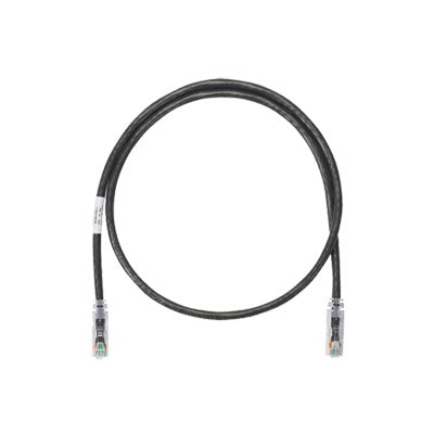 Cable de parcheo UTP Categoría 6 con plug modular en cada extremo - 2 m. - Negro - SILYMX