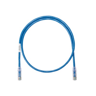 Cable de parcheo UTP Categoría 6 con plug modular en cada extremo - 6 m. - Azul