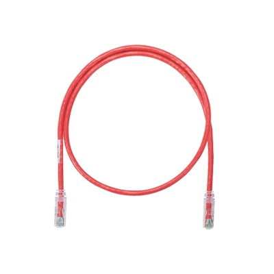 Cable de parcheo UTP Categoría 6 con plug modular en cada extremo - 6 m. - Rojo - SILYMX