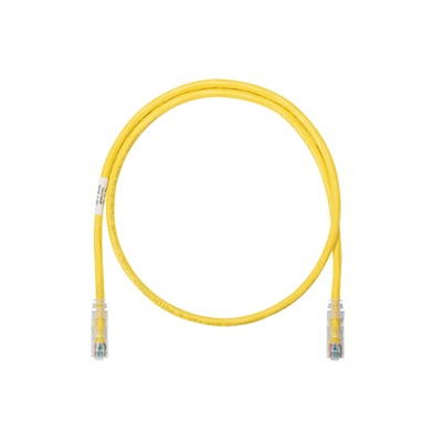 Cable de parcheo UTP Categoría 6 con plug modular en cada extremo - 3 m - Amarillo - SILYMX