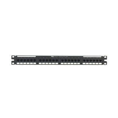 Patch Panel Panduit Categoria 6 de 24 puertos de impacto 110 Plano 1Ur NK6PPG24Y - SILYMX