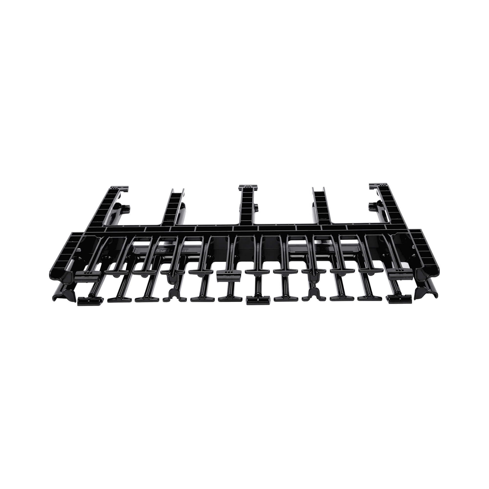 Organizador De Cables Horizontal Netmanager Doble (Frontal Y Posterior) Para Rack De 19In 1Ur - SILYMX