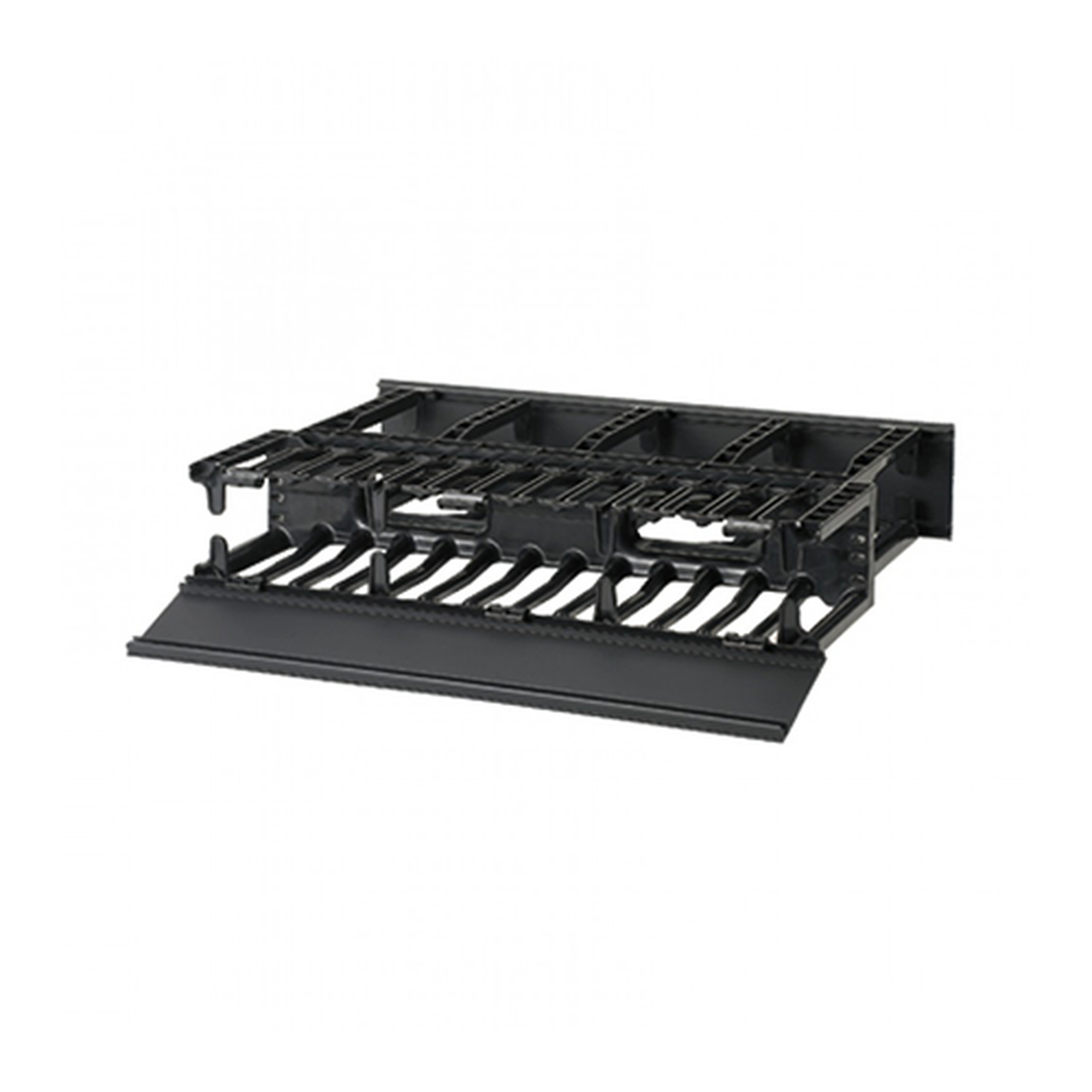 Organizador De Cables Horizontal Netmanager Doble (Frontal Y Posterior) Para Rack De 19In 2Ur - SILYMX