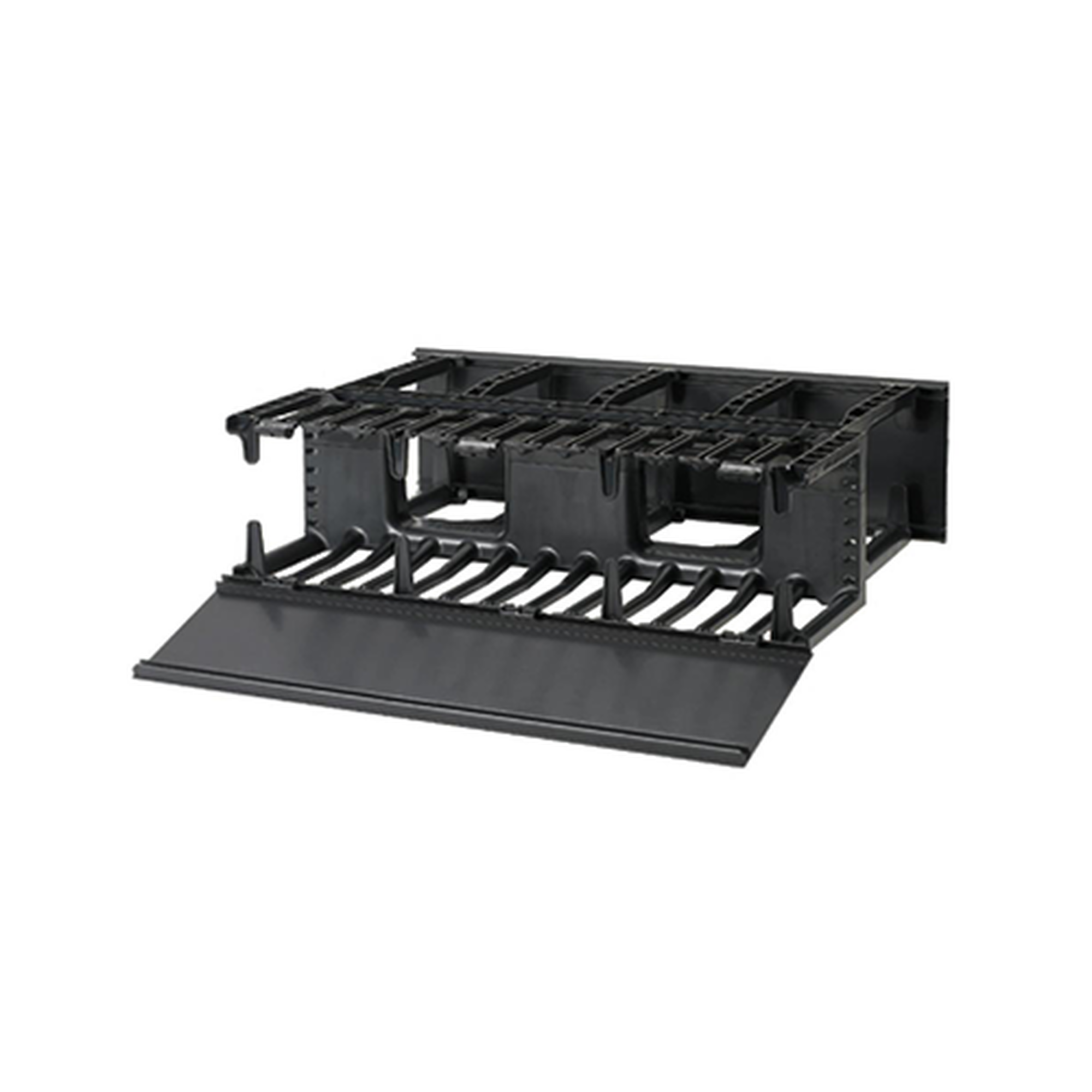 Organizador De Cables Horizontal Netmanager Doble (Frontal Y Posterior) Para Rack De 19In 3Ur - SILYMX