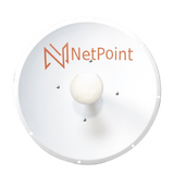 Antena Direccional / 3 ft / 4.9-6.4 GHz / Ganancia 34 dBi / SLANT de 45 ° y 90° / Incluye Jumpers con conector N-Macho a RSMA / montaje incluido. - SILYMX