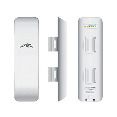 NanoStation airMAX M2 CPE, hasta 150 Mbps, frecuencia 2 GHz (2412-2462 MHz) con antena integrada de 11 dBi - SILYMX