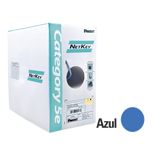 Bobina De Cable Utp 305 M. De Cobre Netkey Azul Categoría 5E (24 Awg) Pvc (Cm) De 4 Pares - SILYMX