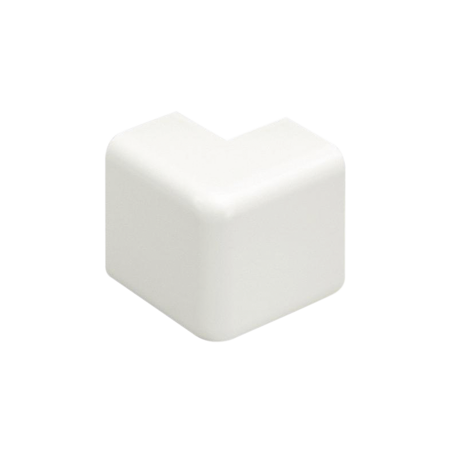 Esquinero Exterior Para Uso Con Canaleta Ld10 Material Abs Color Blanco Mate - SILYMX