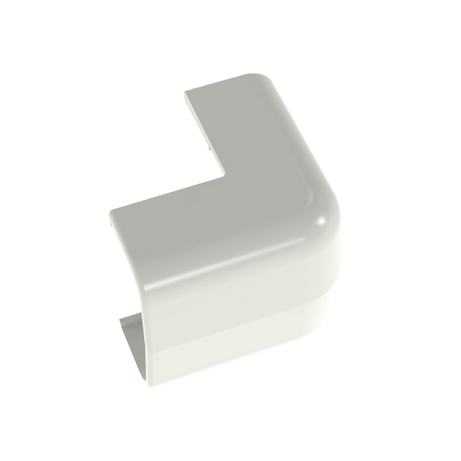 Esquinero Exterior Para Uso Con Canaleta Ld5 Material Abs Color Blanco Mate - SILYMX