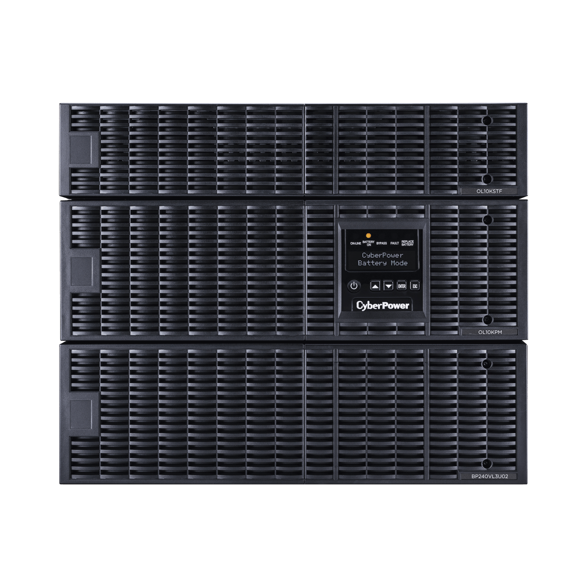 UPS de 10000 VA/10000W Online Doble Conversión 200-240Vac de Entrada 120-240Vac de Salida 8UR Con 6 Tomas NEMA 5-20R 3 NEMA L6-30R y Terminal Hardwire - SILYMX