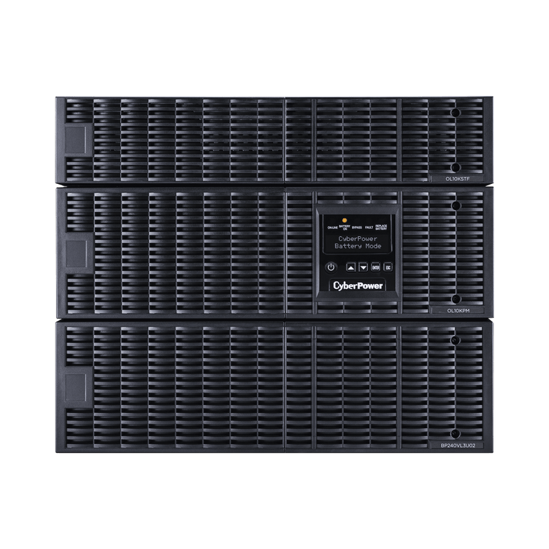 UPS de 10000 VA/10000W Online Doble Conversión 200-240Vac de Entrada 120-240Vac de Salida 8UR Con 6 Tomas NEMA 5-20R 3 NEMA L6-30R y Terminal Hardwire - SILYMX