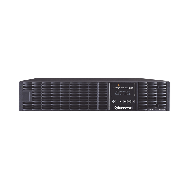 UPS de 3000 VA/2700 W Online Doble Conversión Entrada 200-240 Vca NEMA L6-20P Onda Senoidal Pura 2UR Con 2 Tomas NEMA L6-20R y 1 NEMA L6-30R 220 Vca - SILYMX