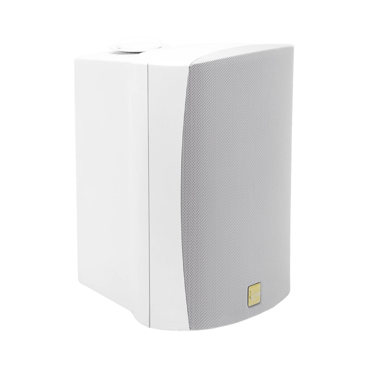 Altavoz de 2 vías para exteriores de 70V / 100V, woofer de 6.5 in, tweeter de cúpula suave de seda de 1in, blanco. - SILYMX