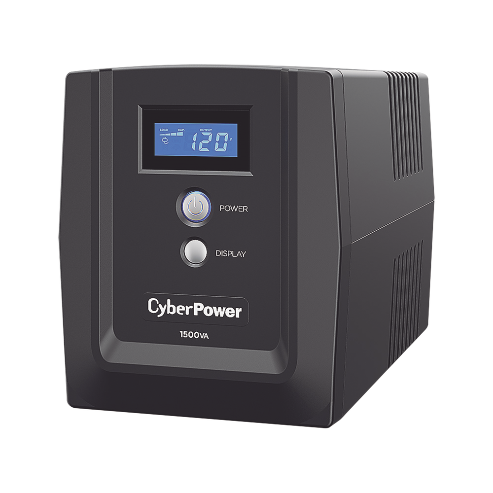 UPS de 1500 VA/900 W Topología Línea Interactiva Entrada 120 Vca NEMA 5-15P y 8 Salidas NEMA 5-15R Con Regulador de Voltaje (AVR) - SILYMX